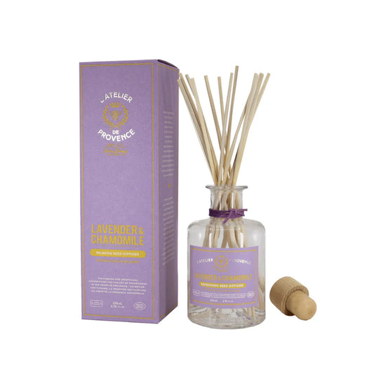 Diffuseur de rotang relaxant à la lavande & camomille