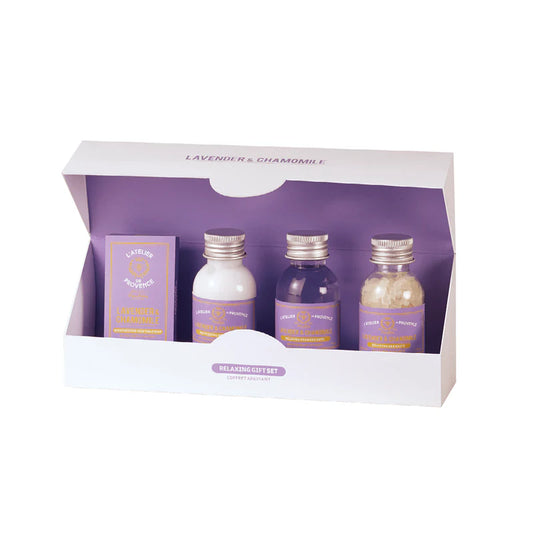 Coffret apaisant à la lavande & camomille
