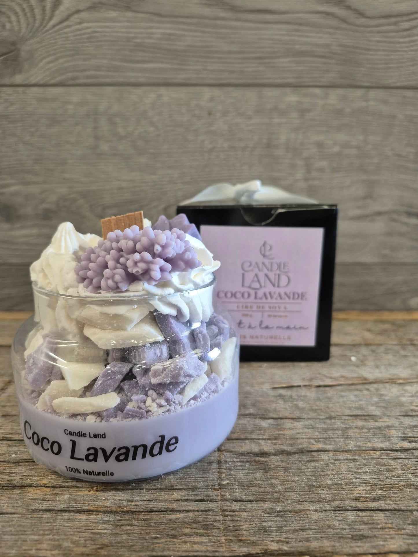 Candle Land - Bougie de Soya 100% naturel