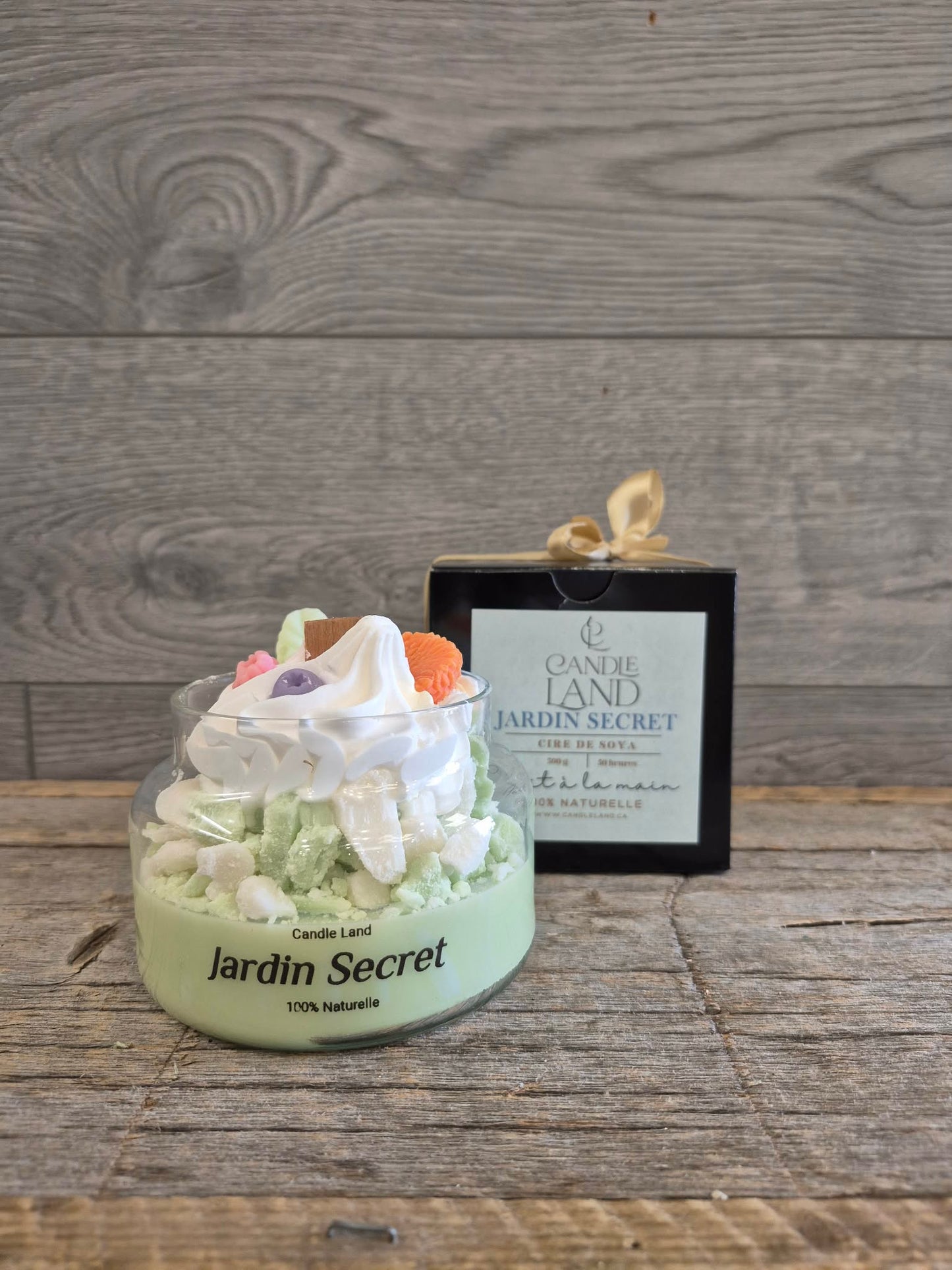 Candle Land - Bougie de Soya 100% naturel