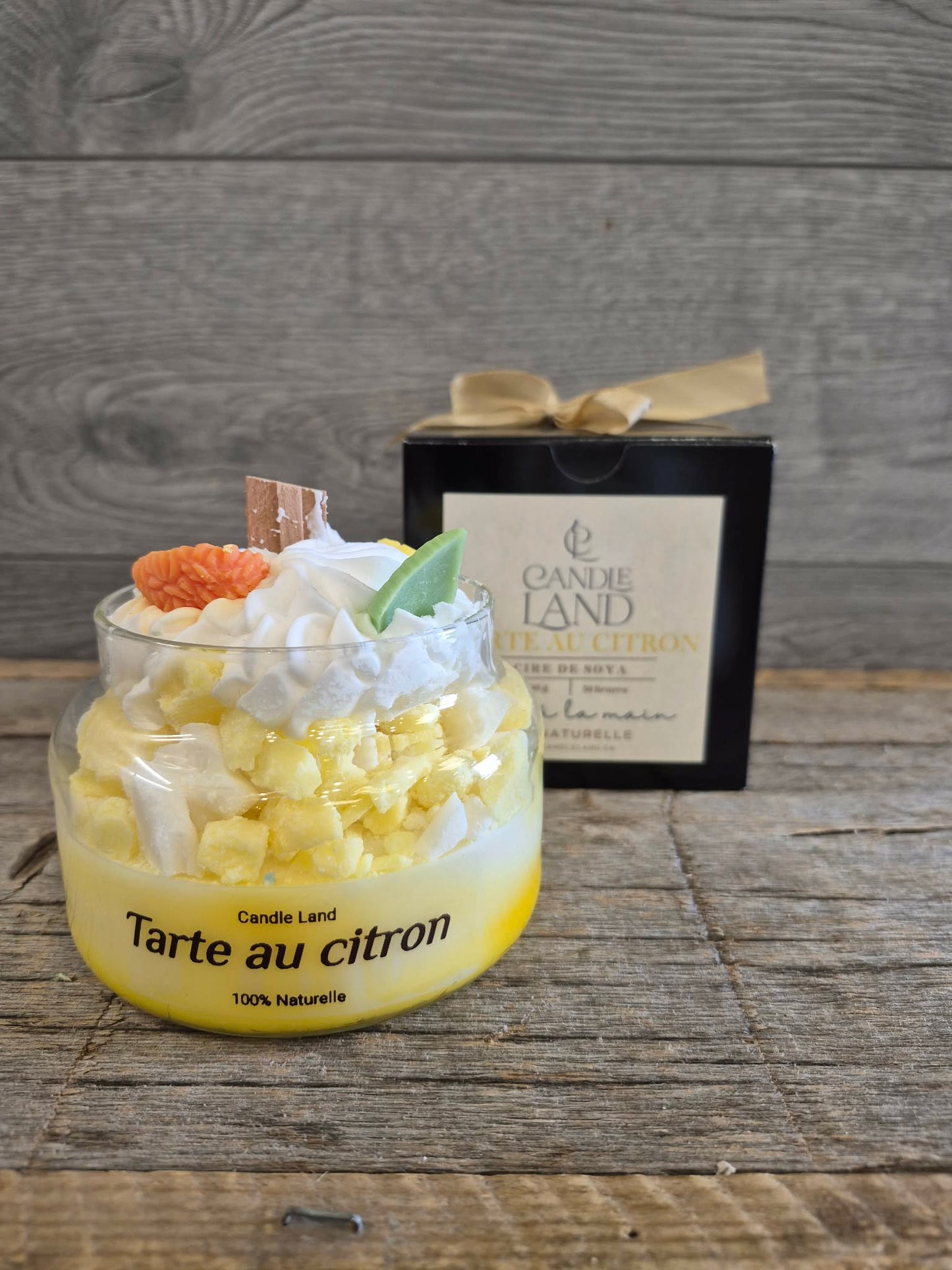 Candle Land - Bougie de Soya 100% naturel