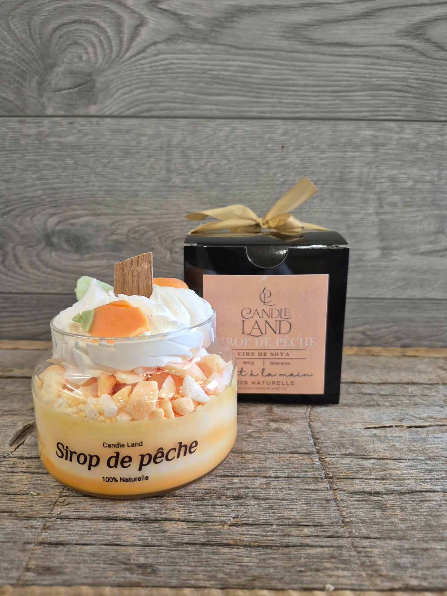 Candle Land - Bougie de Soya 100% naturel