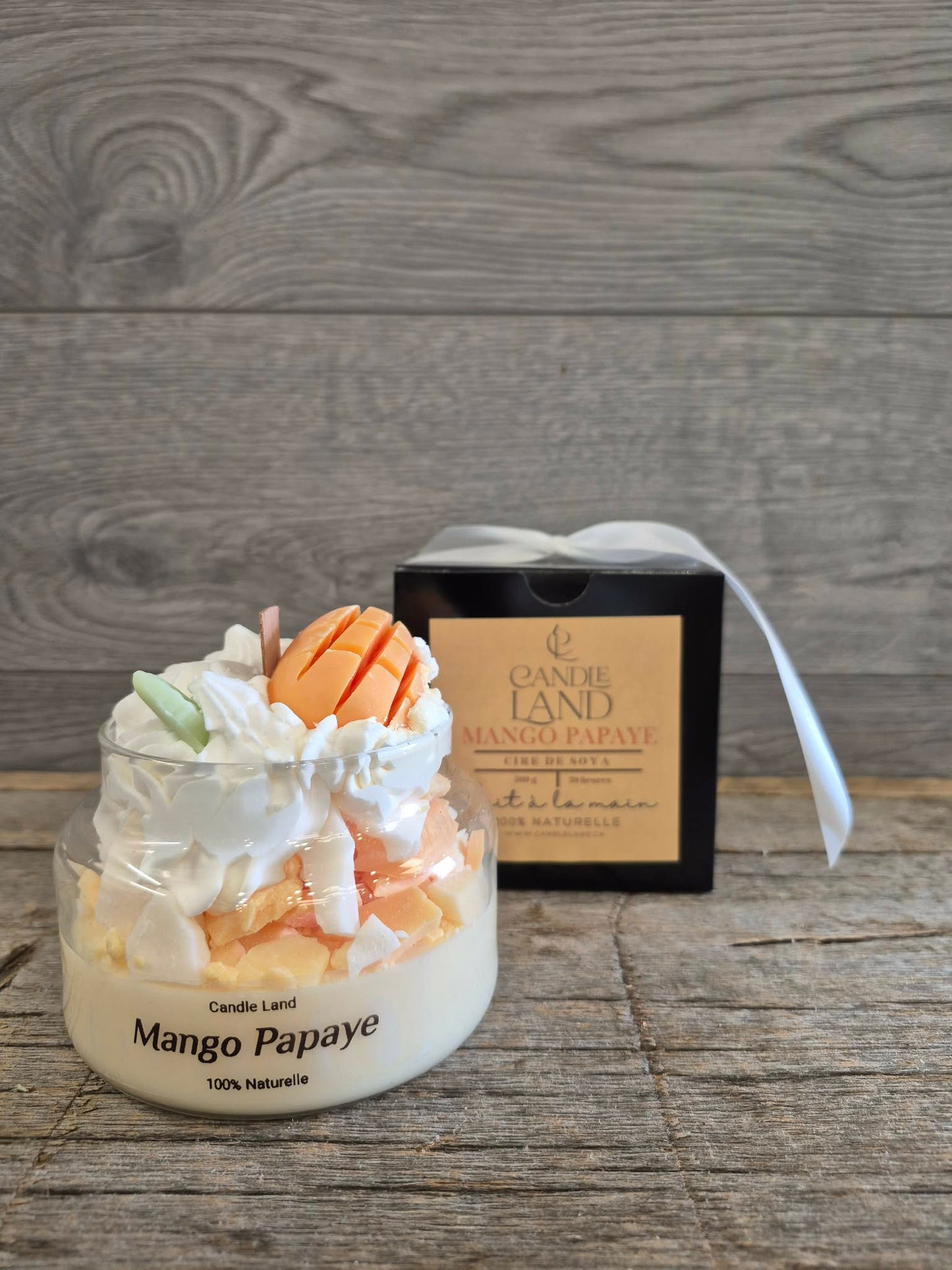 Candle Land - Bougie de Soya 100% naturel