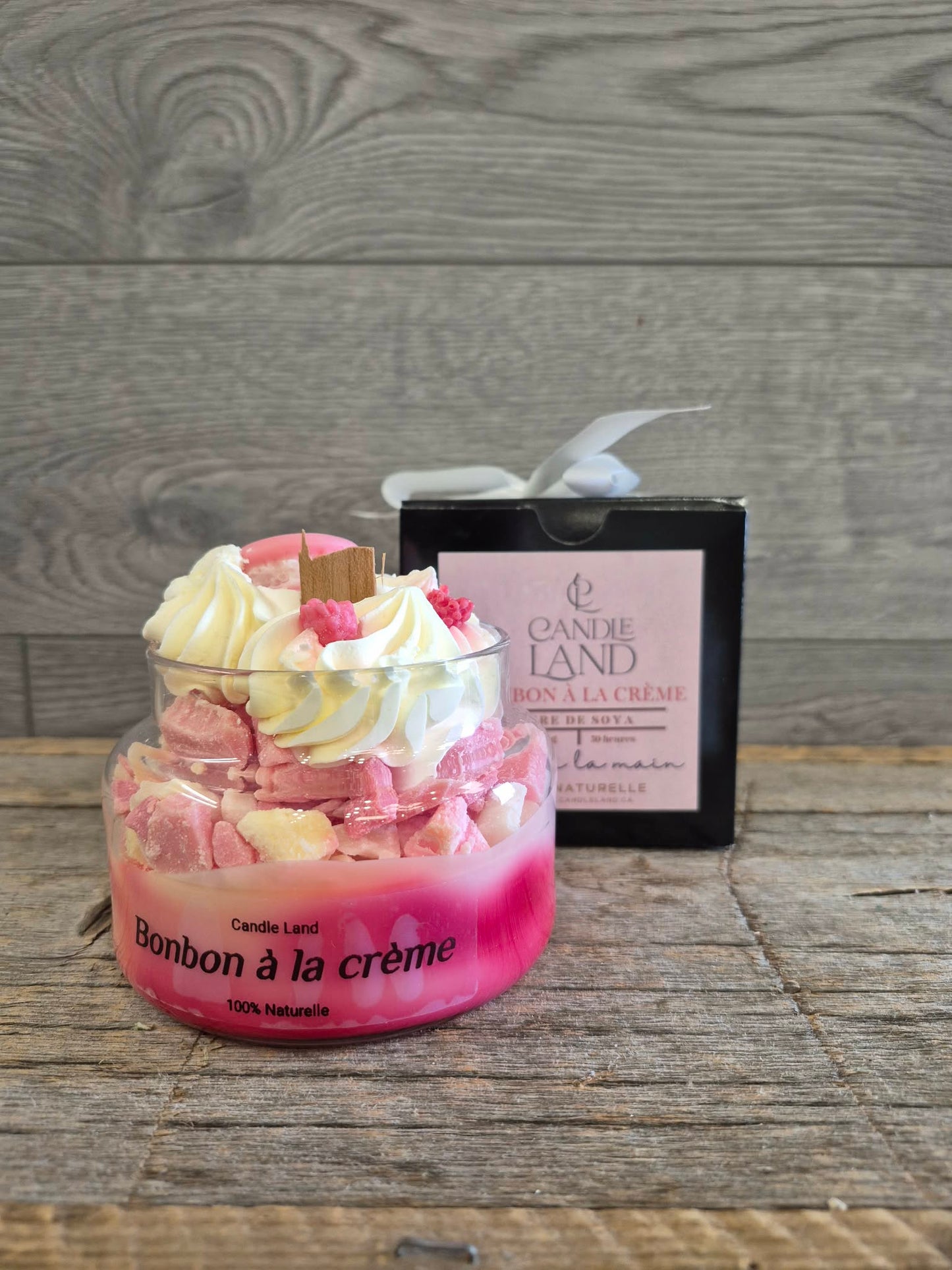 Candle Land - Bougie de Soya 100% naturel